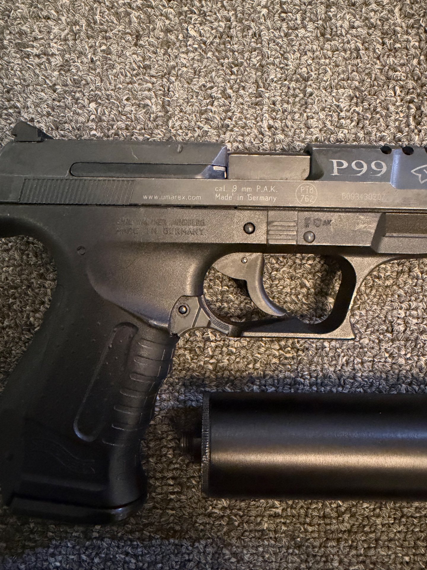 Walther P99 cal.9mm, PTB 762 – Bild 3
