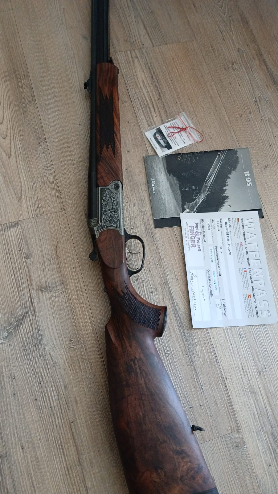Blaser B95 in 3006 und 6,5x57R und beide Läufe zu stechen – Bild 5
