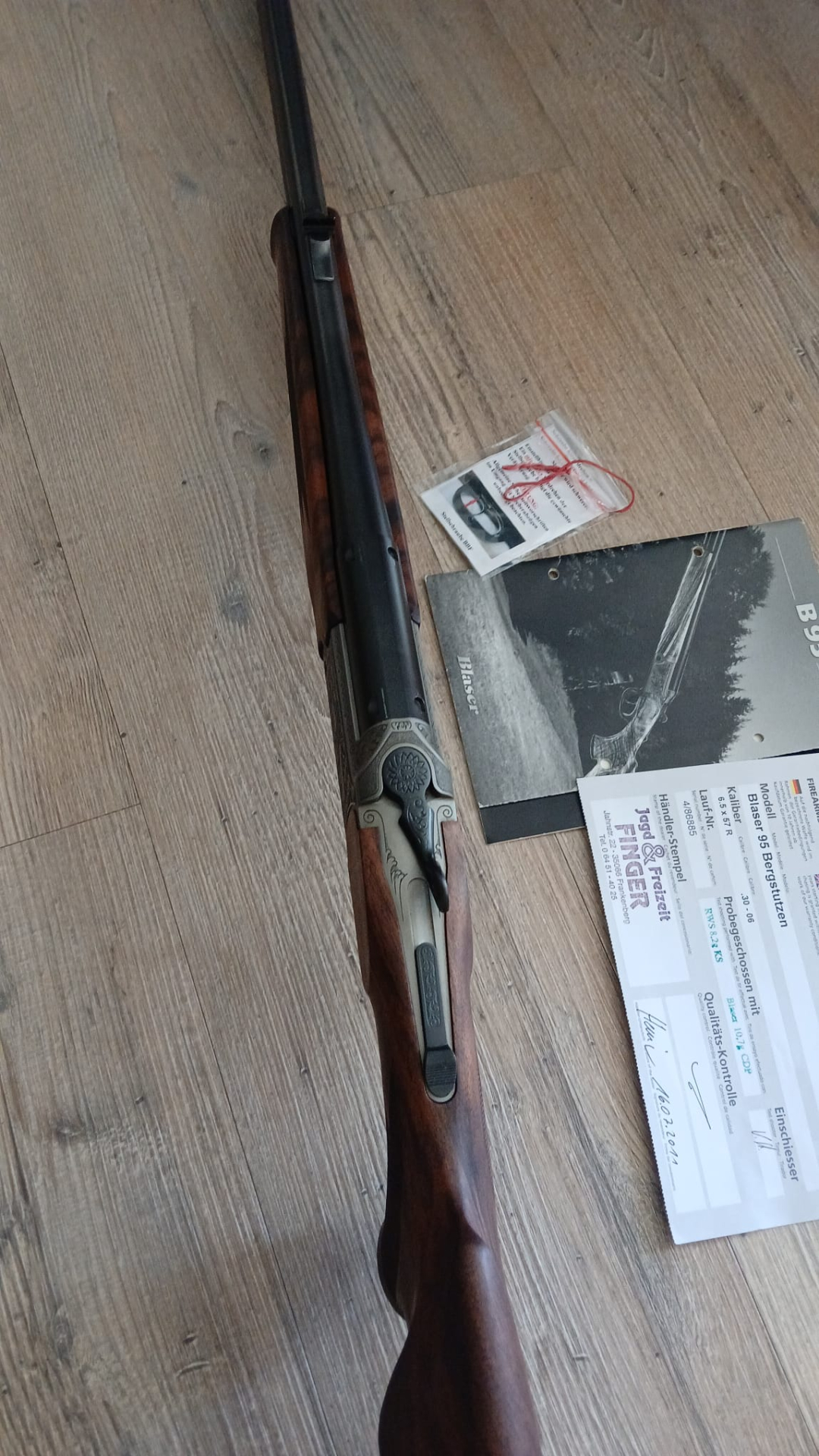 Blaser B95 in 3006 und 6,5x57R und beide Läufe zu stechen – Bild 6