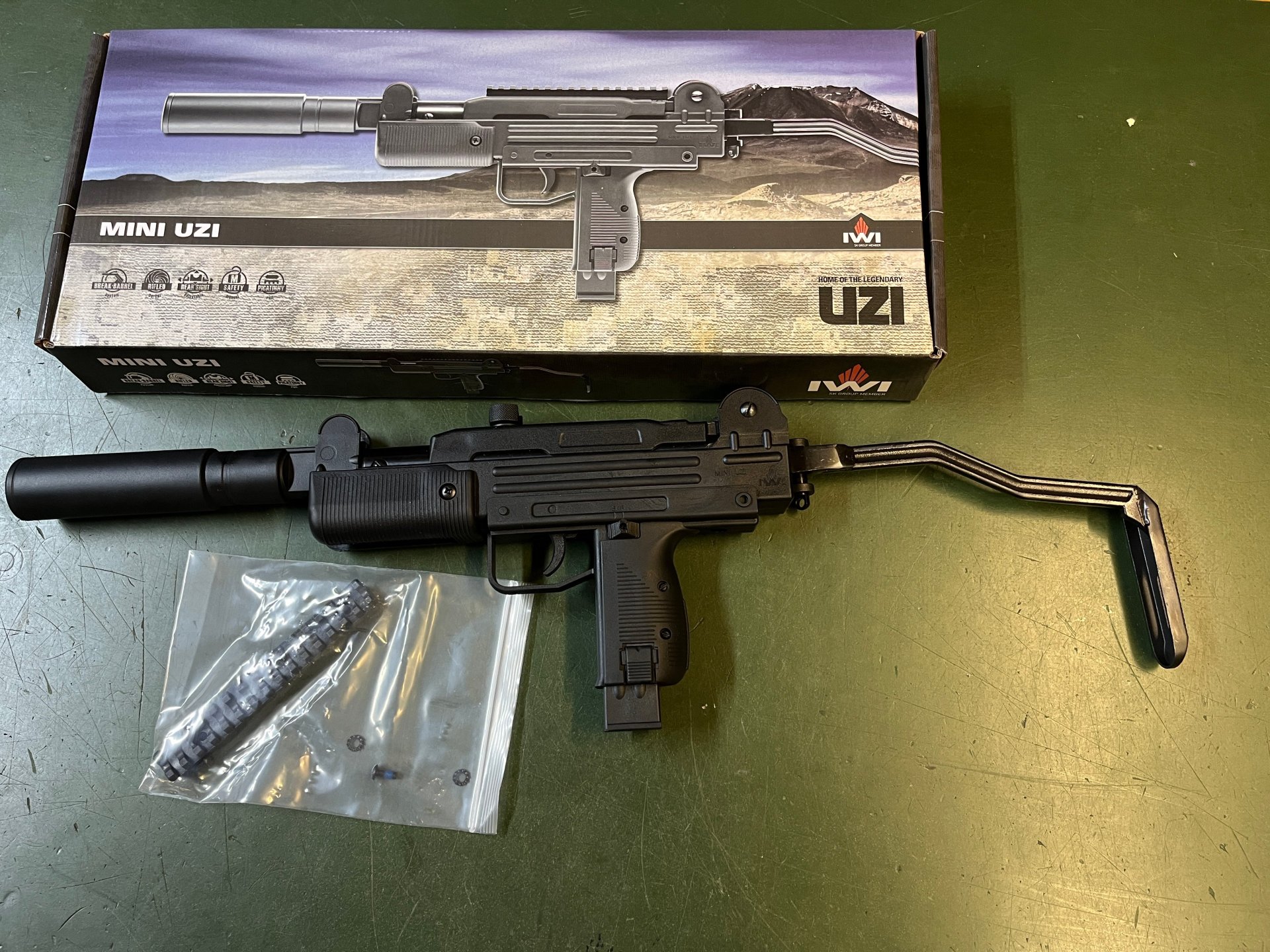 IWI Mini UZI 4,5 mm (.177) Diabolo – Bild 1