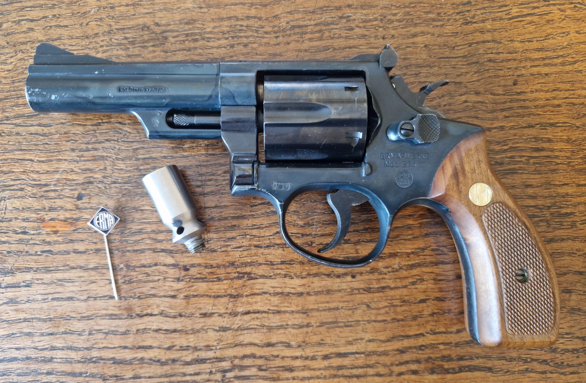 Erma Mod. EGR 77 Revolver 9mm knall – Bild 1