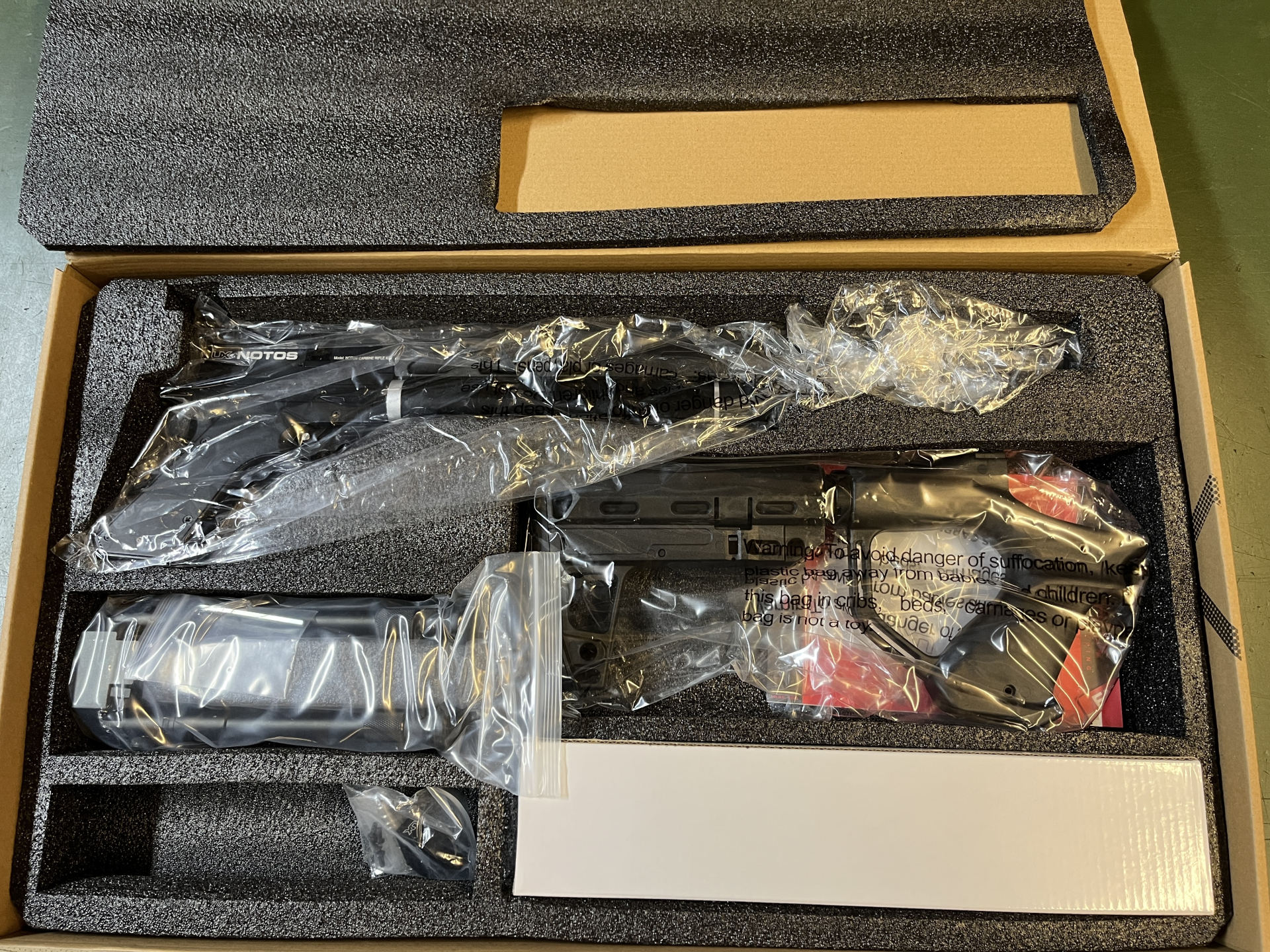 UX Notos Carbine Set Pressluftgewehr cal. 4,5 mm (.177) Diabolo – Bild 2
