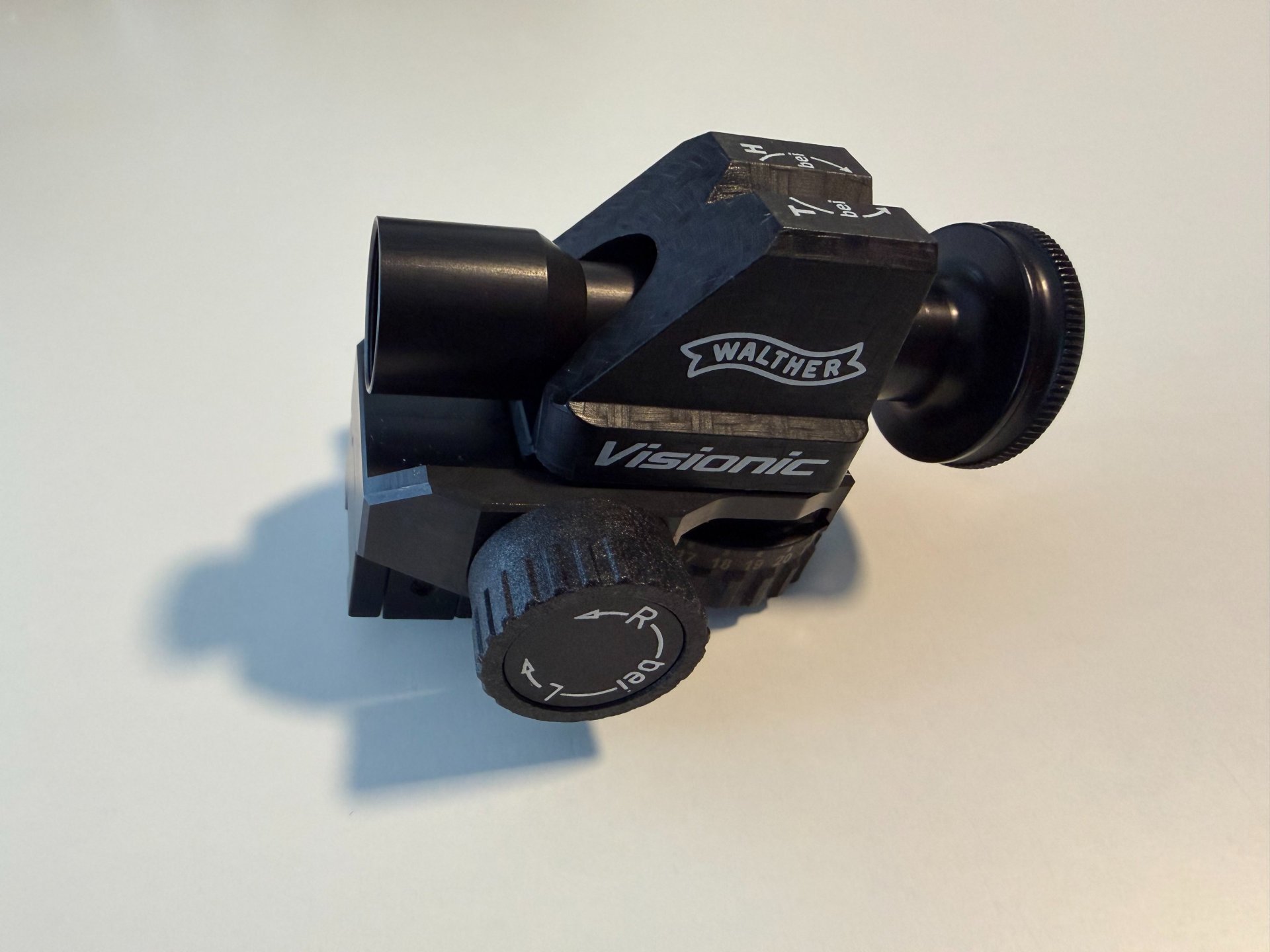 Walther Visionic Match-Diopter + CENTRA Korntunnel M18 - NEU – Bild 2