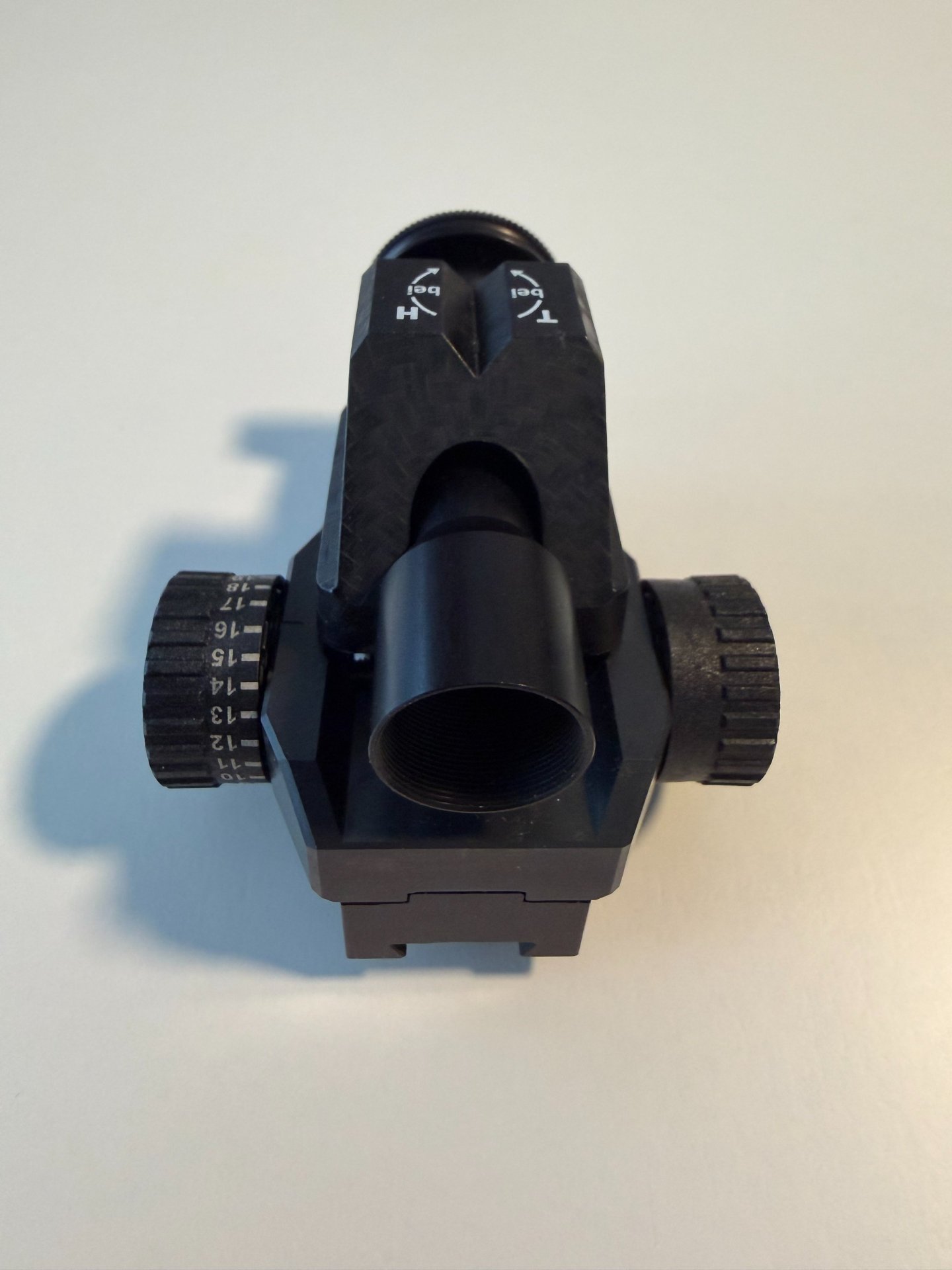 Walther Visionic Match-Diopter + CENTRA Korntunnel M18 - NEU – Bild 3