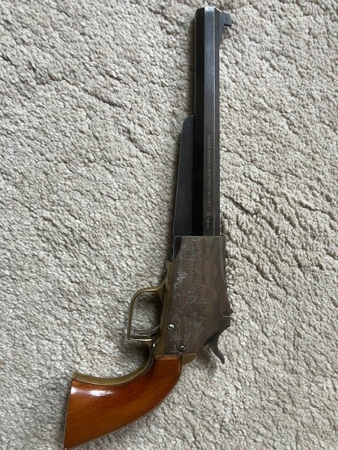 Armi San.Marco Gardonne V.T. Cal 44 Schwarzpulverpistole aus Nachlass – Bild 2