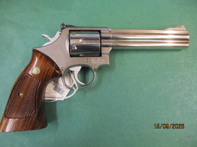 Revolver Smith & Wesson Mod 686 , Kal. .357 Mag , stainless , kein Colt – Bild 5