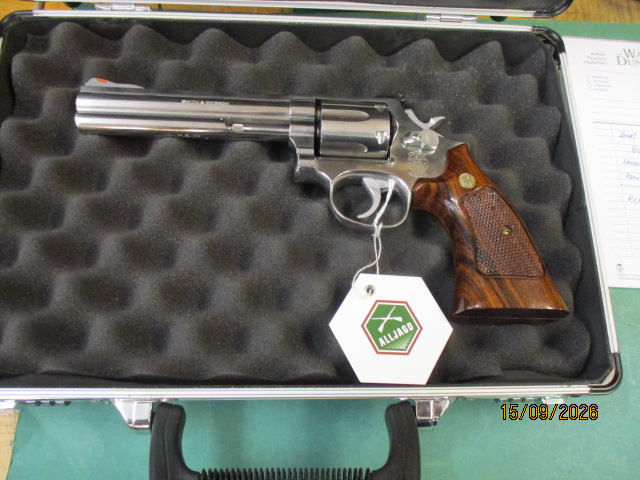 Revolver Smith & Wesson Mod 686 , Kal. .357 Mag , stainless , kein Colt – Bild 1