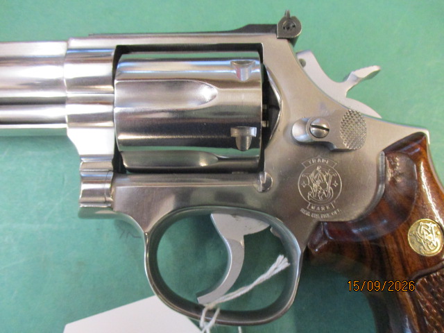 Revolver Smith & Wesson Mod 686 , Kal. .357 Mag , stainless , kein Colt – Bild 2