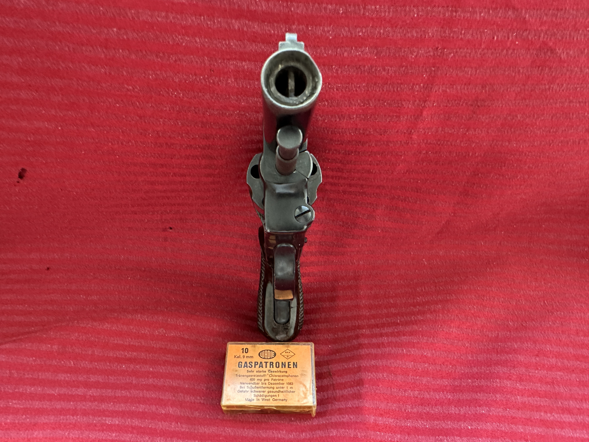 ===>Bester Arminius - HW1G von 1976 -Cal.9mm viel Stahl für Verteidigung -Rarität so aus Sammlung !! – Bild 6
