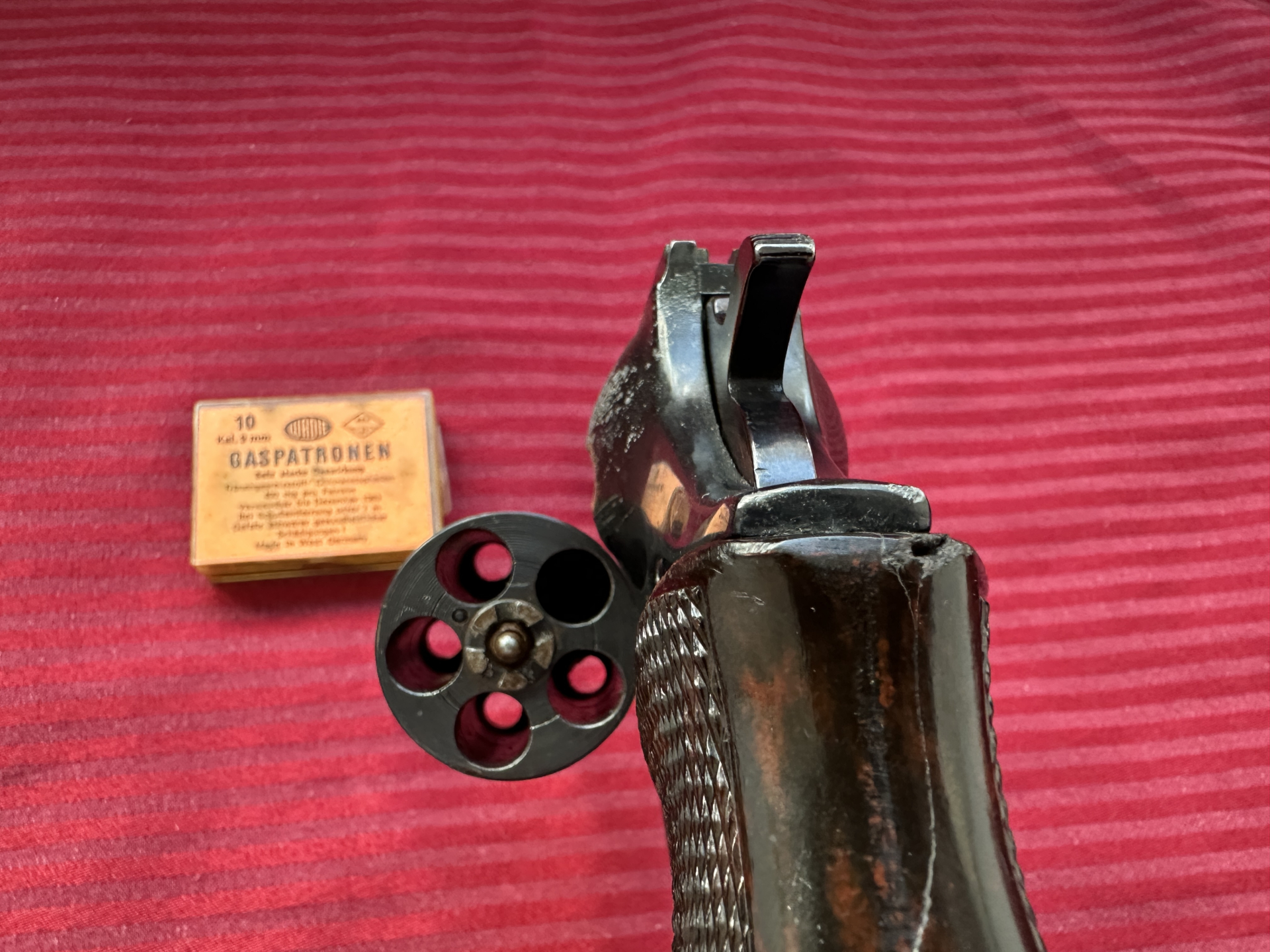 ===>Bester Arminius - HW1G von 1976 -Cal.9mm viel Stahl für Verteidigung -Rarität so aus Sammlung !! – Bild 3