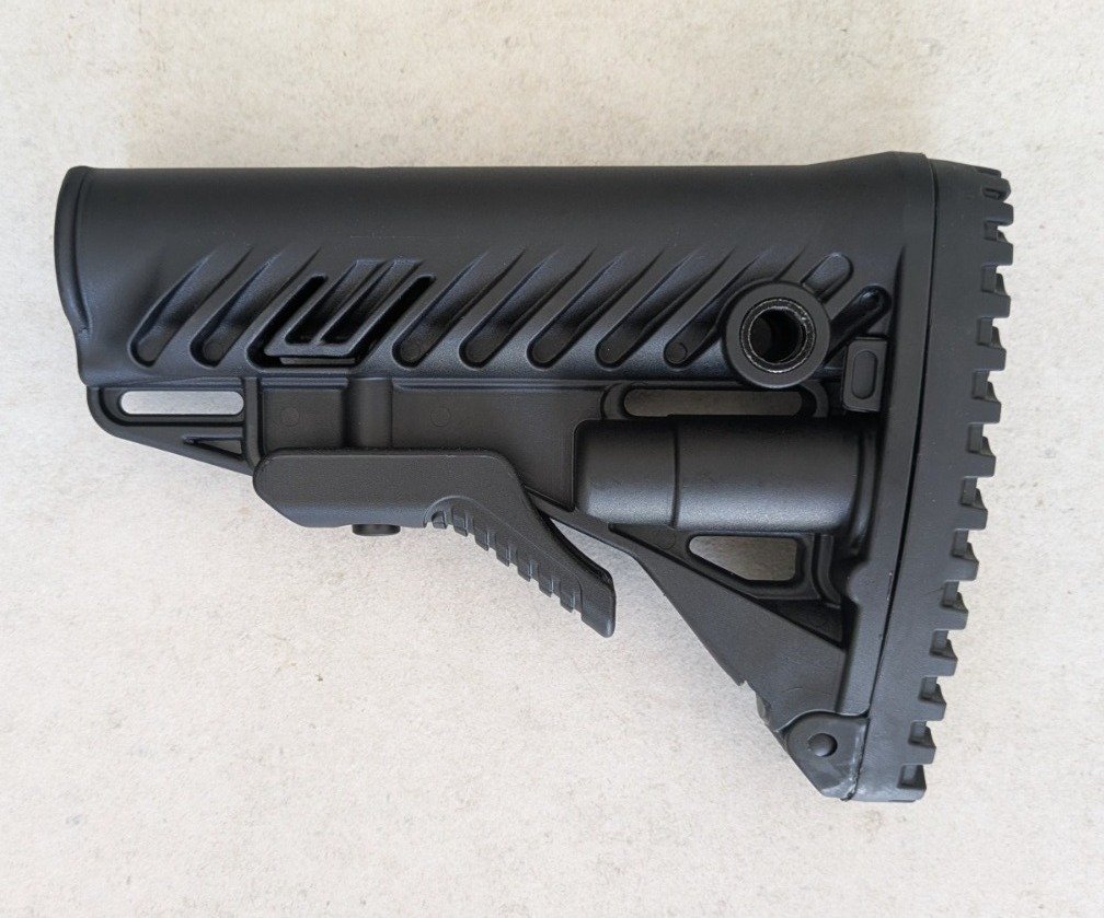 FAB Defense GLR-16 Schulterstütze Butt Stock AR15 / M16 / M4 Stil, schwarz - NEU – Bild 1