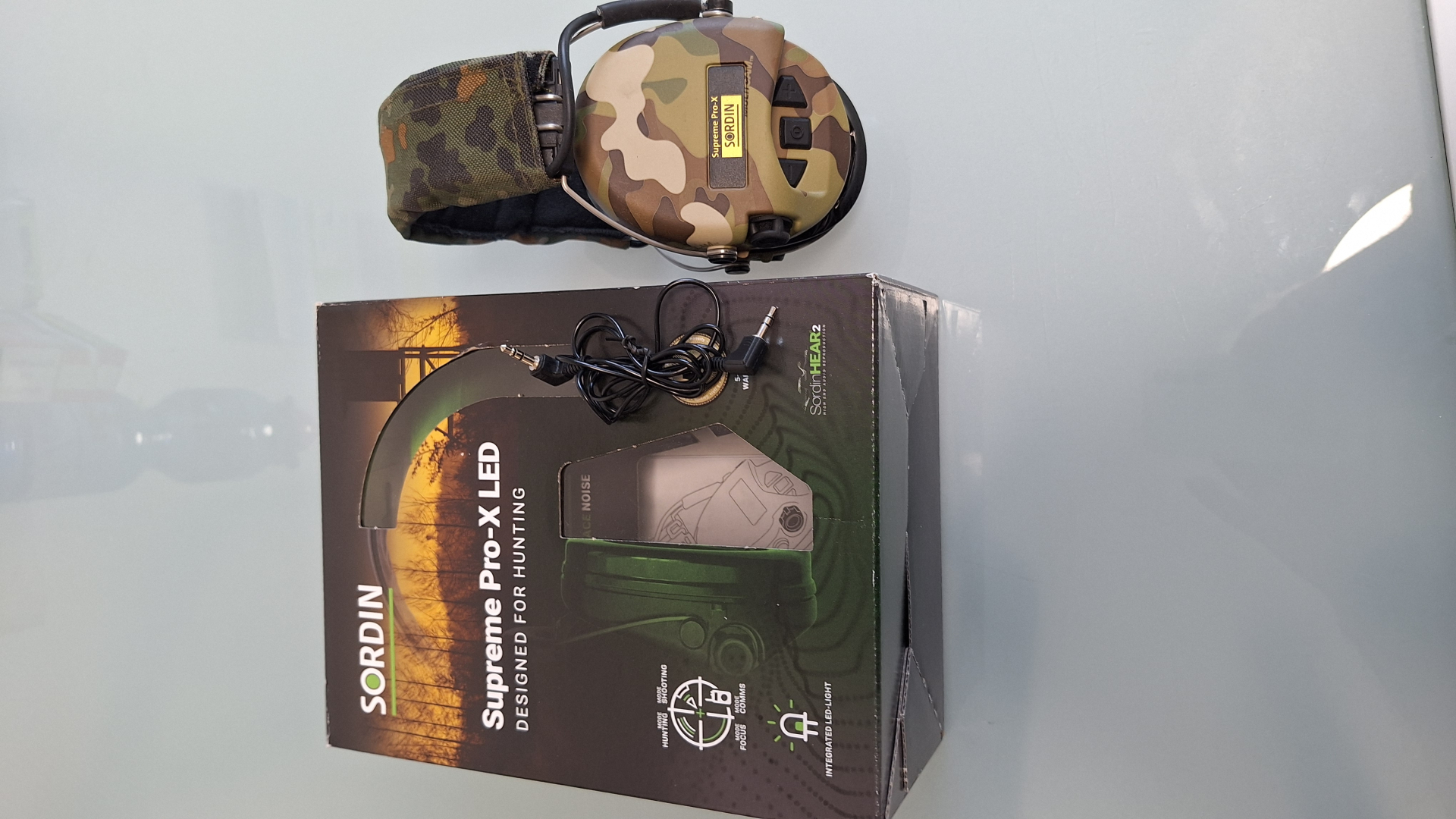 SORDIN - Supreme Pro-X LED Camo - Gelkissen – Bild 1
