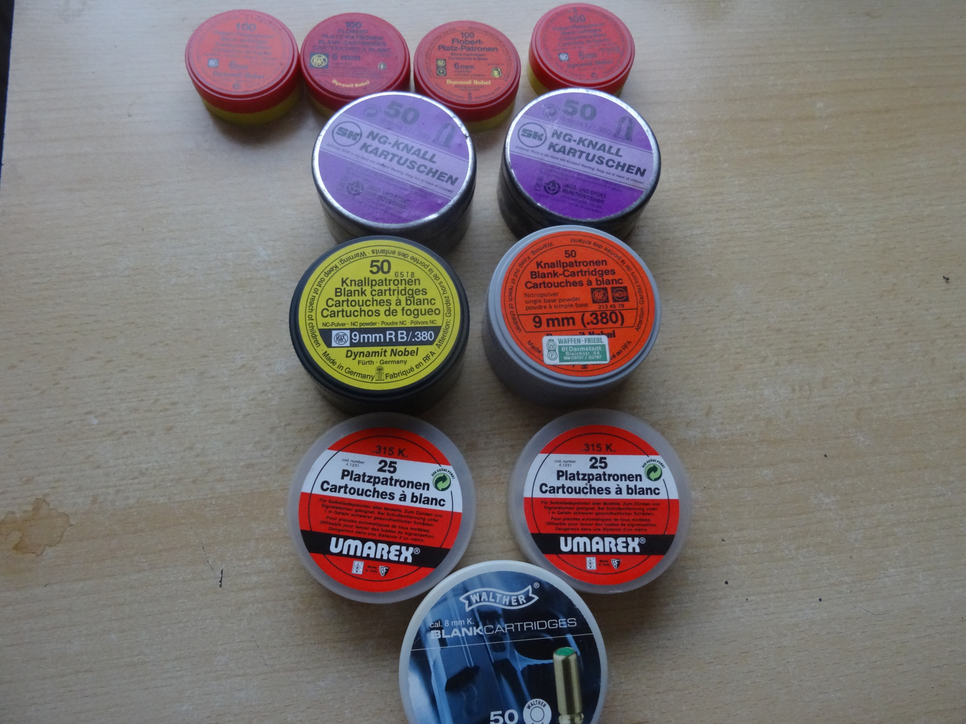 Konvolut verschiedene Munition--selten – Bild 1