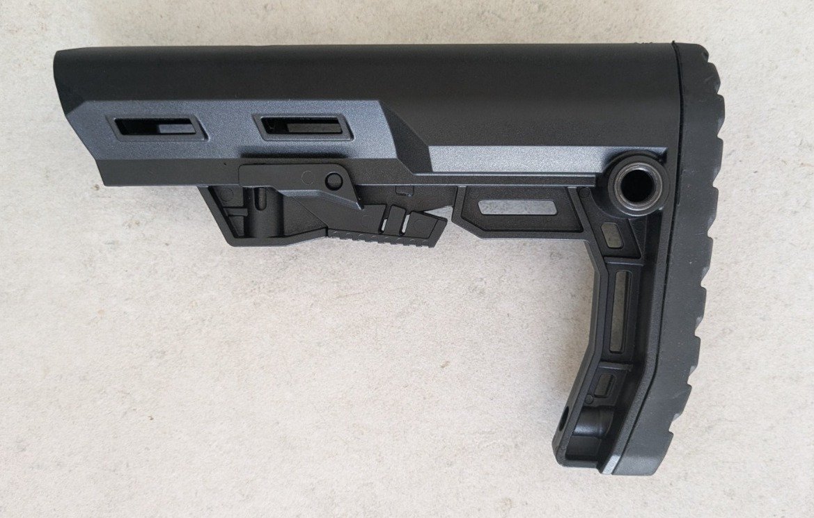 GERMAN TACTICAL SYSTEMS Scout AR-15 / M-16 / M4 Mil-Spec-Schaft, schwarz, neuwertig – Bild 1