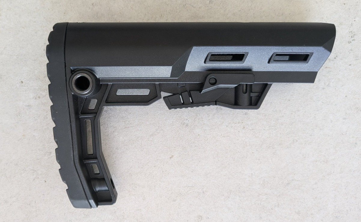 GERMAN TACTICAL SYSTEMS Scout AR-15 / M-16 / M4 Mil-Spec-Schaft, schwarz, neuwertig – Bild 2