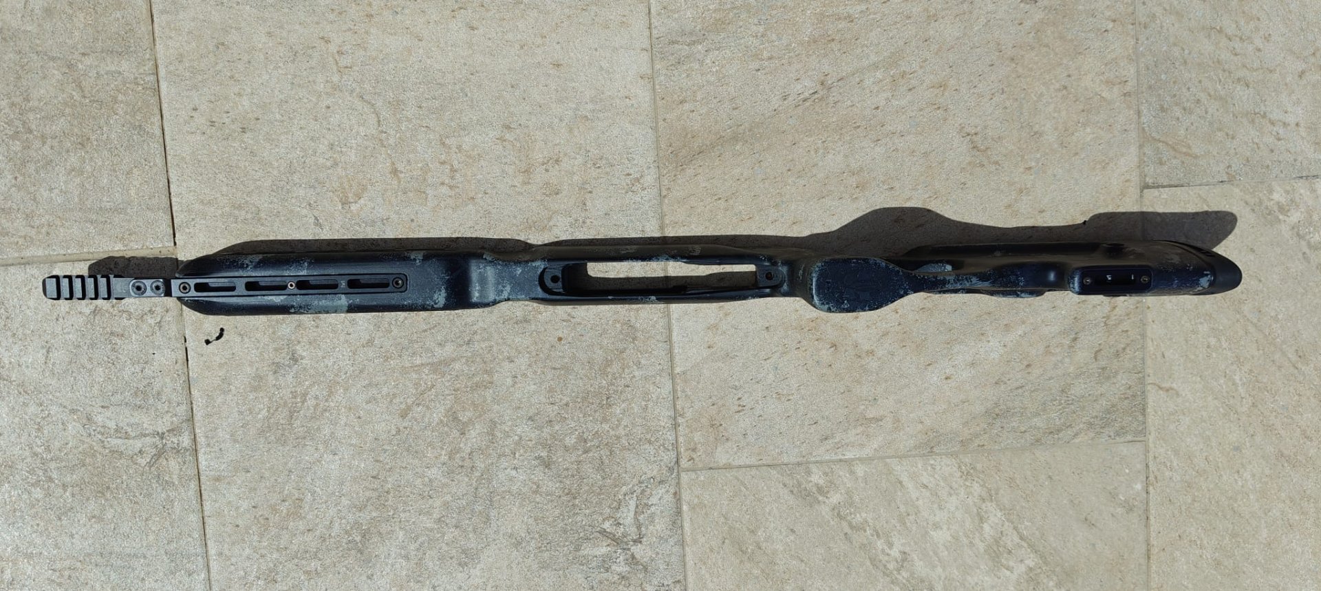 GGS OUTLAW Schaft für Tikka T3/T3x/T1x – TAC M-LOK – Dark Night – neuwertig – Bild 2