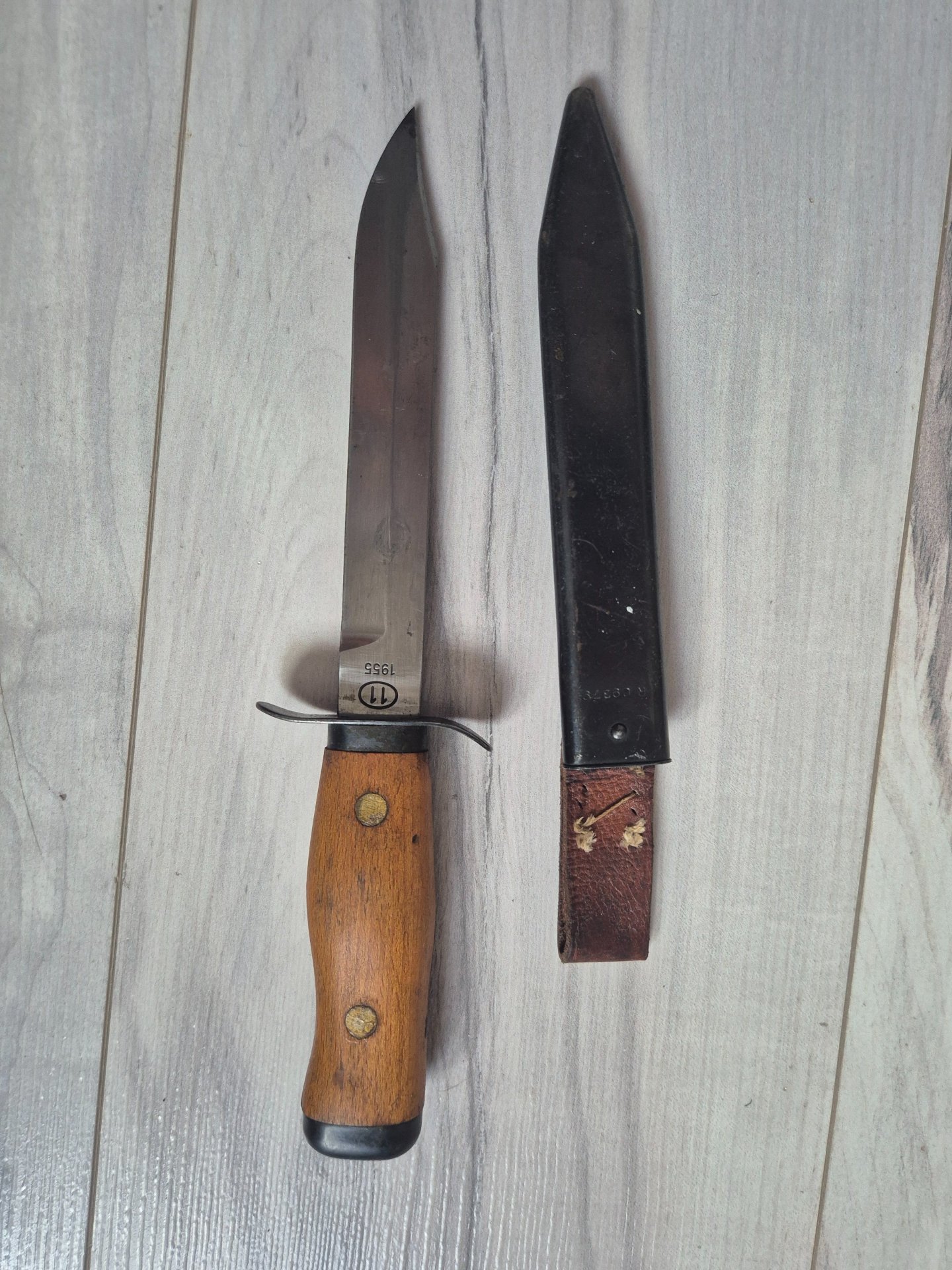 Original polnisches Angriffsmesser - Fa. RADOM - WZ55 - Erstanfertigung 1955 - – Bild 1
