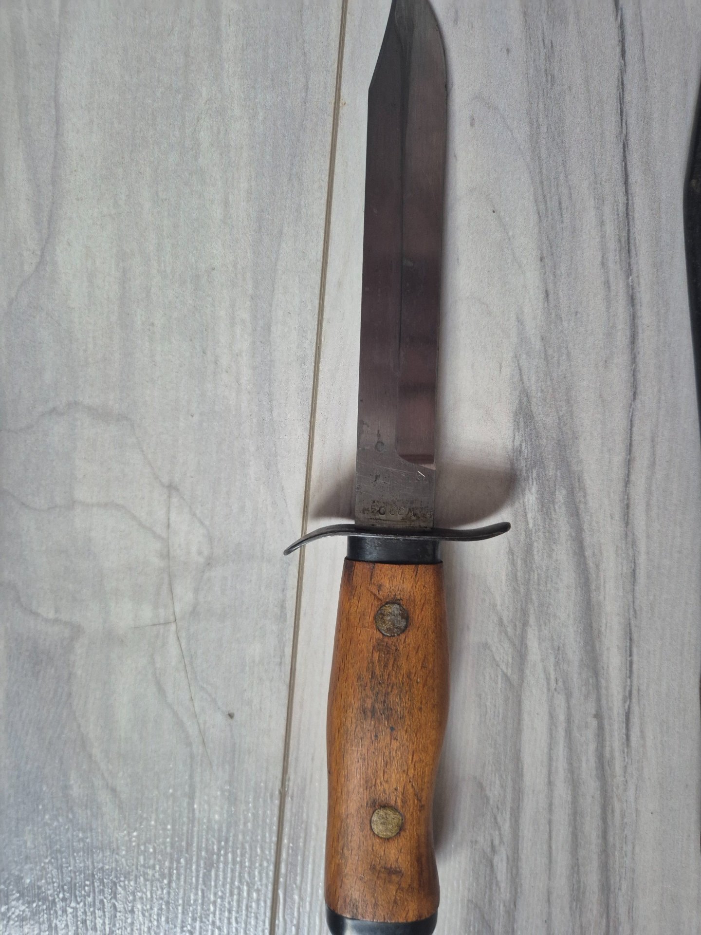 Original polnisches Angriffsmesser - Fa. RADOM - WZ55 - Erstanfertigung 1955 - – Bild 3