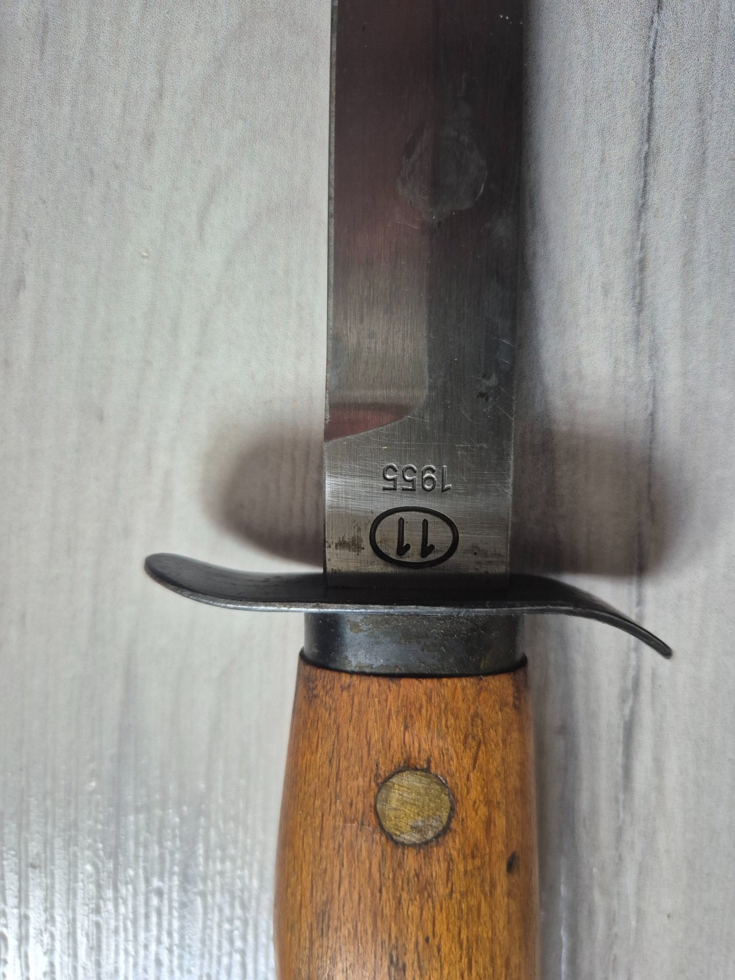 Original polnisches Angriffsmesser - Fa. RADOM - WZ55 - Erstanfertigung 1955 - – Bild 2