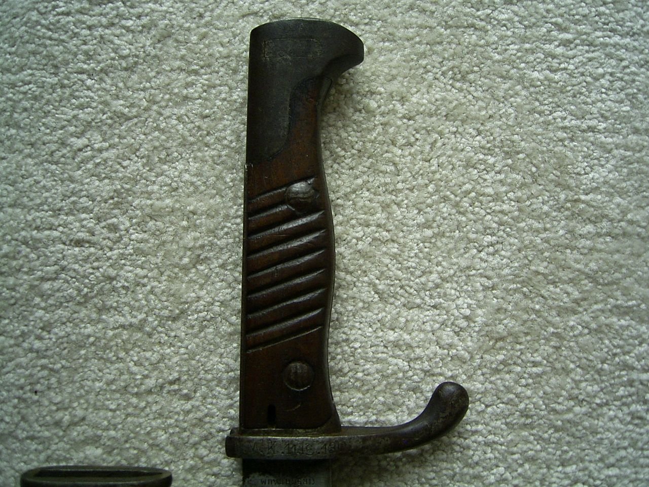Seitengewehr 98/05 mit Truppenstempel MK – Bild 4