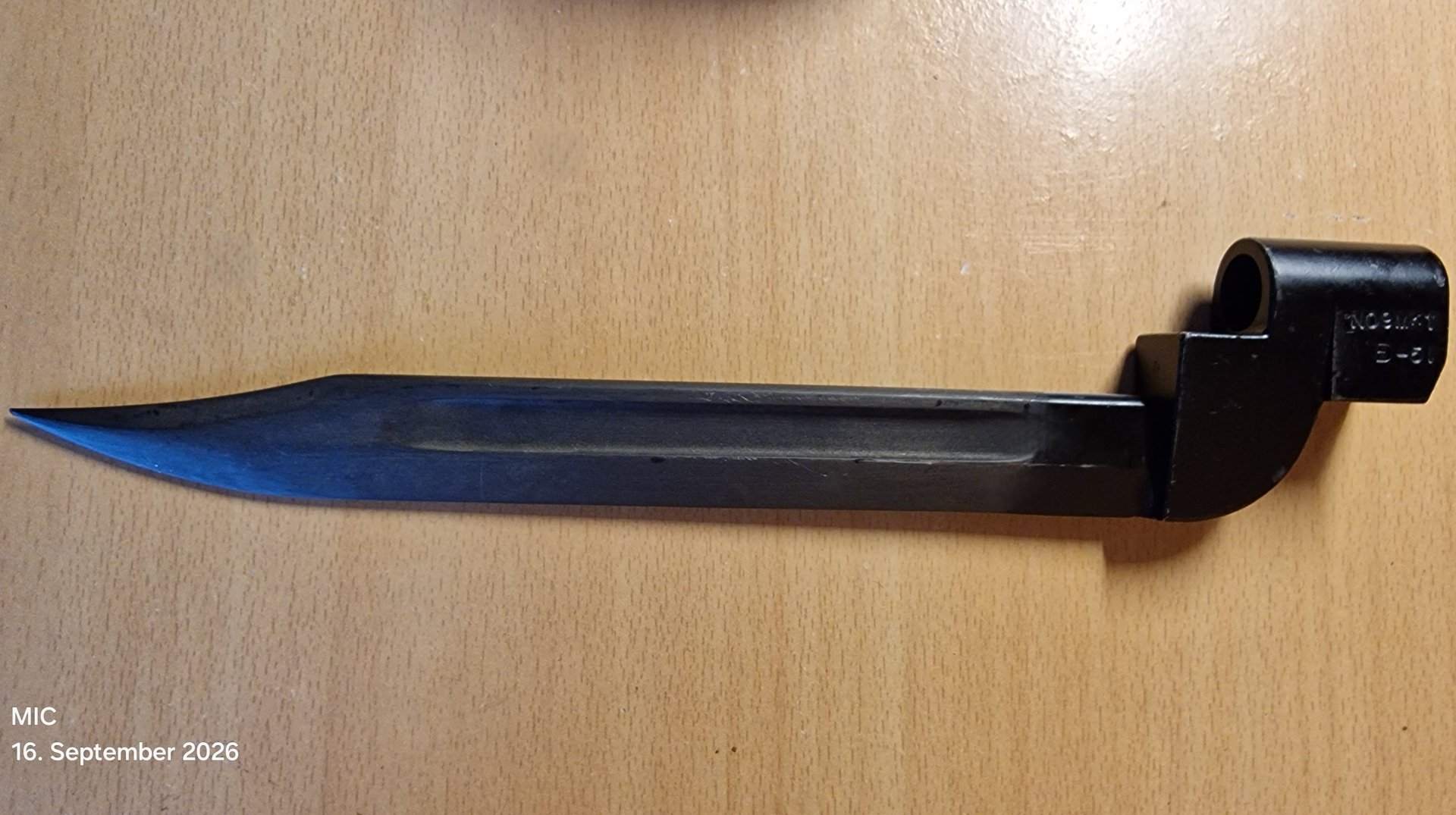 Historisches Bajonett No. 9 Mk 1 – Bild 1