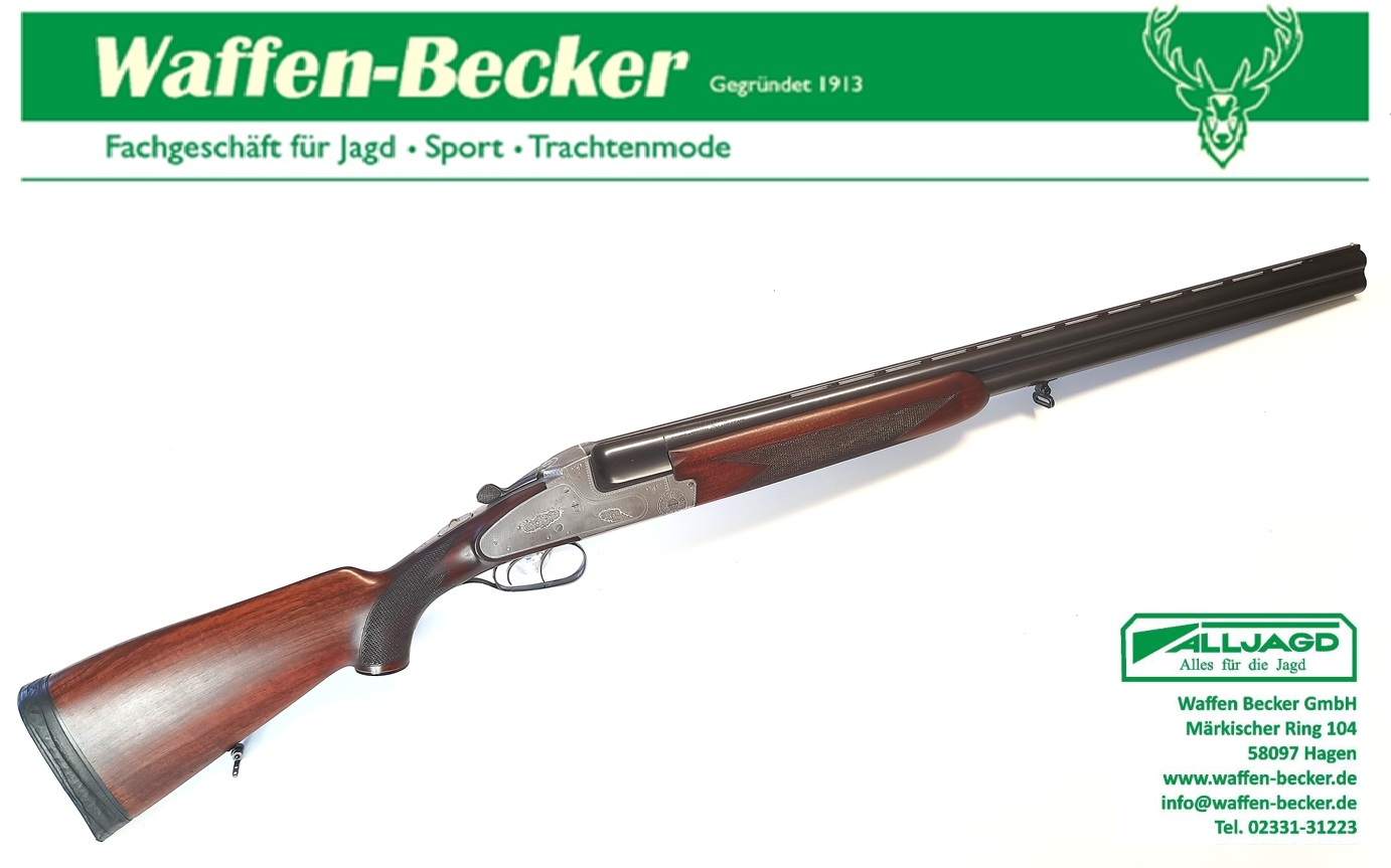 Bockdoppelflinte Sauer & Sohn, Eckernförde Mod. 66 Kal. 12/70 – Bild 1