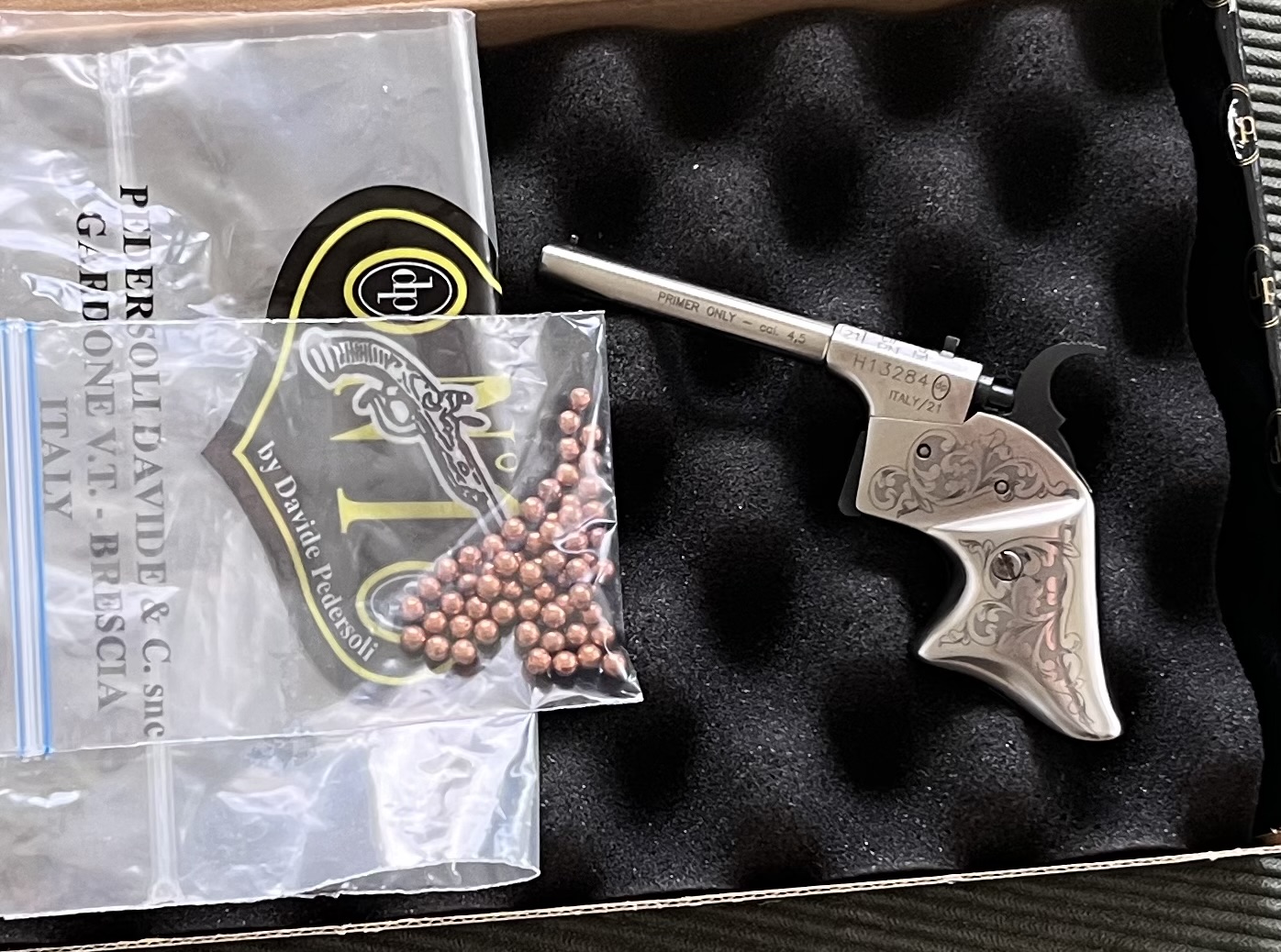 Pedersoli Derringer Rider Blank Luxus – Bild 2