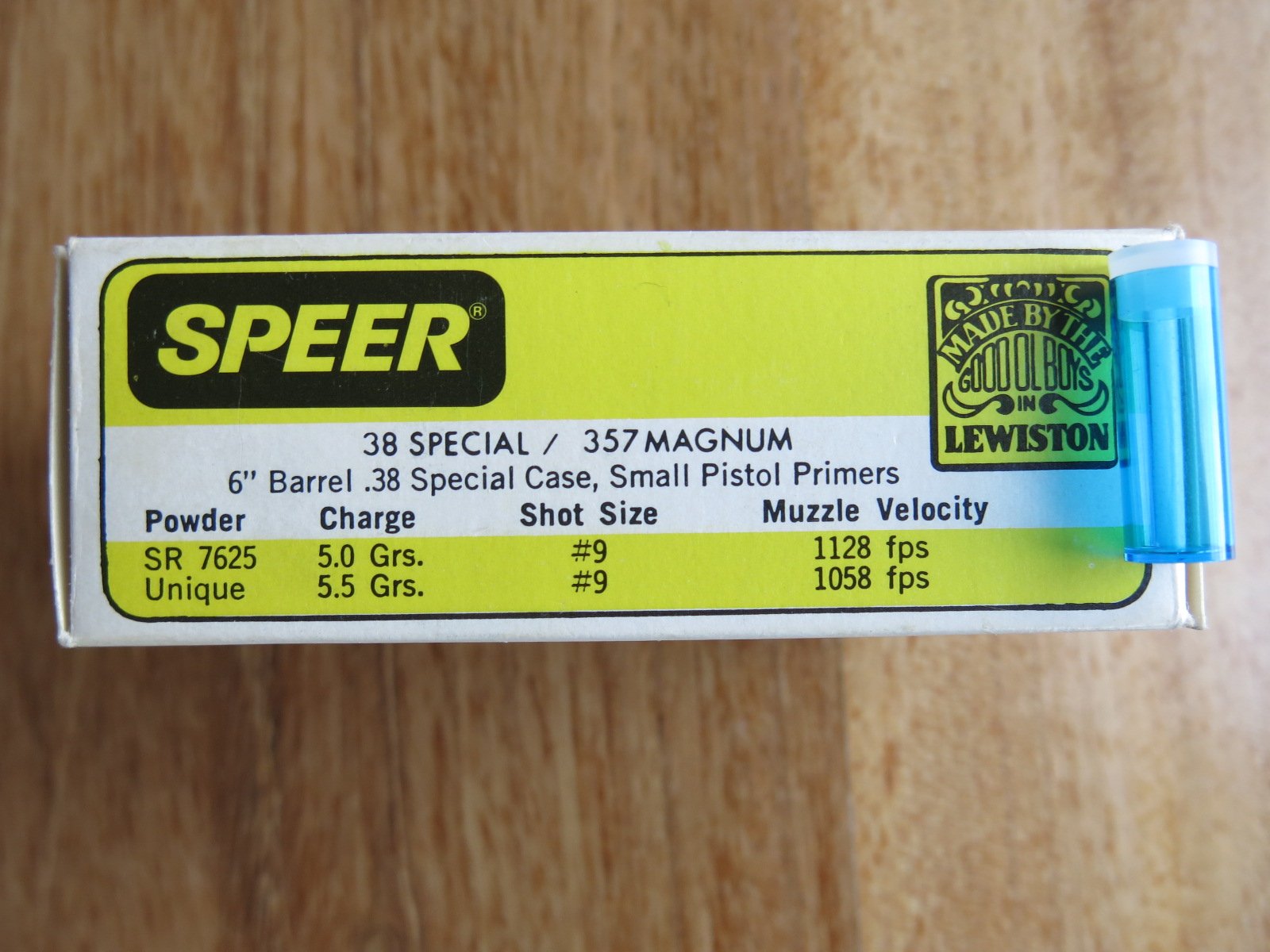 Schrotbecher/Schrotkapseln 38/357 Speer – Bild 1