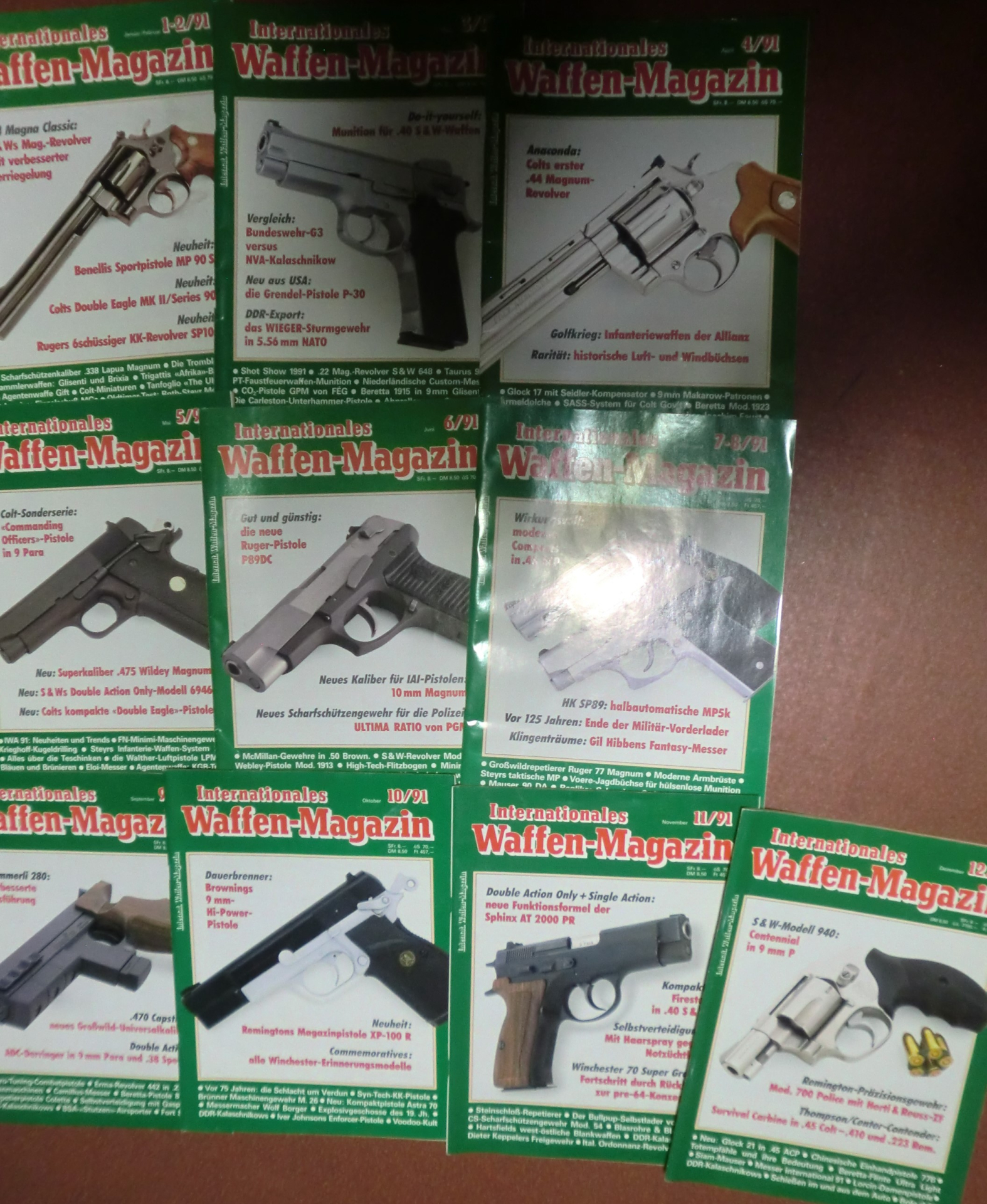 IWM Internat. Waffen-Magazin 1991 – Bild 1