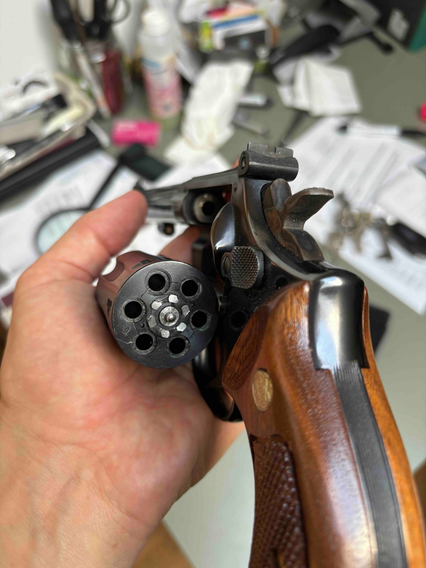 Smith & Wesson Model 17-4, Revolver, Kaliber .22 LR, ca. 6" Lauf, K-Frame – Bild 4