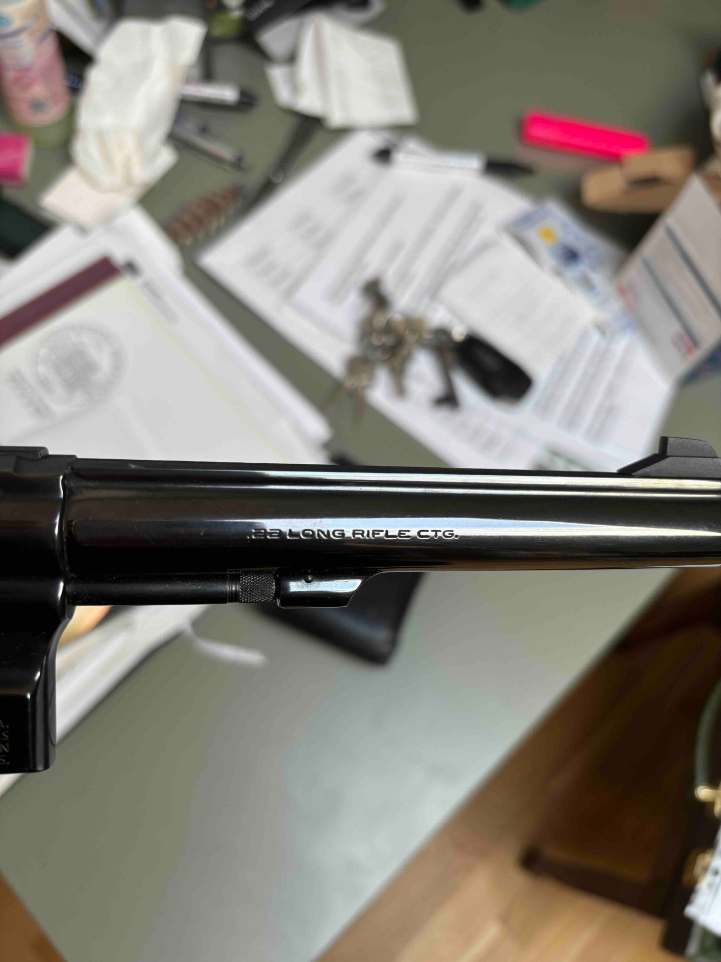 Smith & Wesson Model 17-4, Revolver, Kaliber .22 LR, ca. 6" Lauf, K-Frame – Bild 6