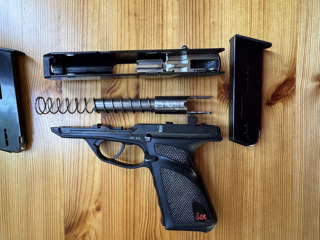 Heckler & Koch HK Mod. P9S Full Set, Schrankwaffe, 9mm – Bild 3