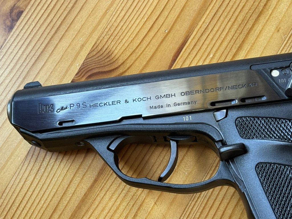 Heckler & Koch HK Mod. P9S Full Set, Schrankwaffe, 9mm – Bild 6
