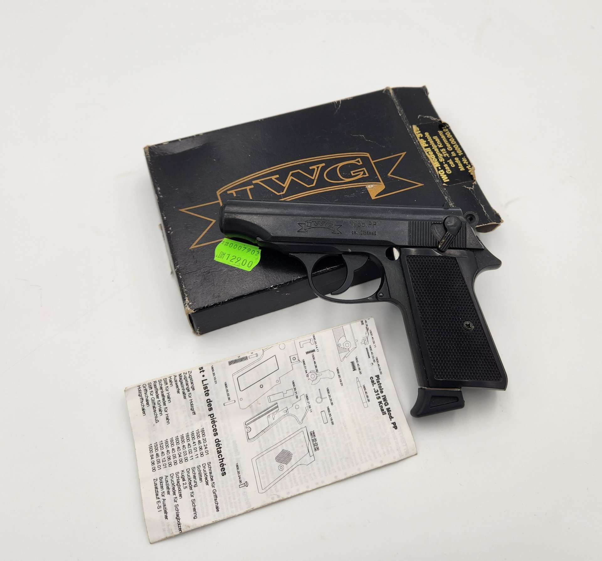 SRS Pistole IWG PP 315 knall – Bild 1