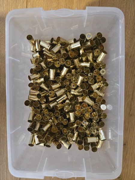 680 Hülsen 45 ACP gereinigt – Bild 1