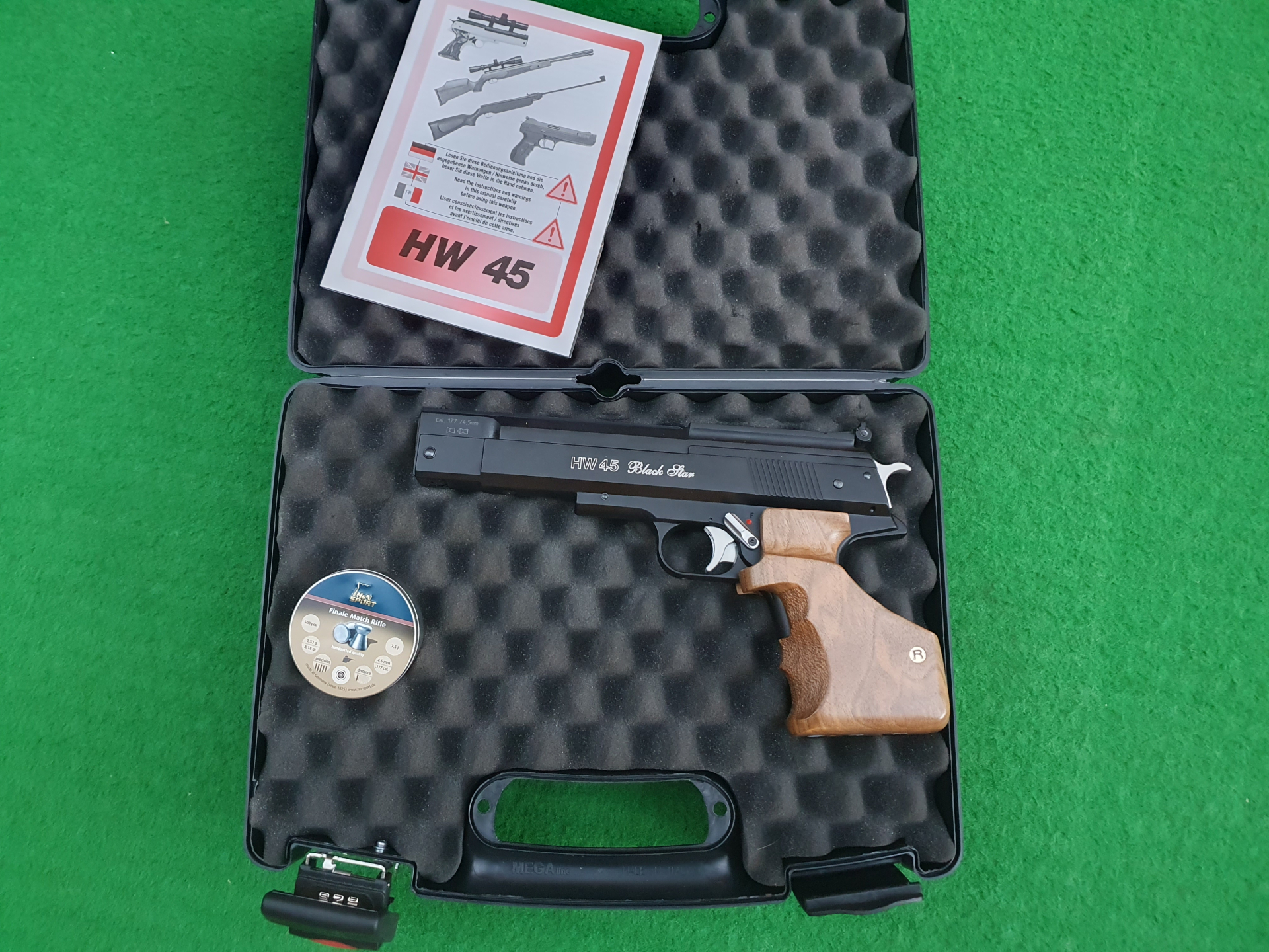 Weihrauch HW45 mit Rink Griff und 5,5mm Wechsellauf – Bild 2