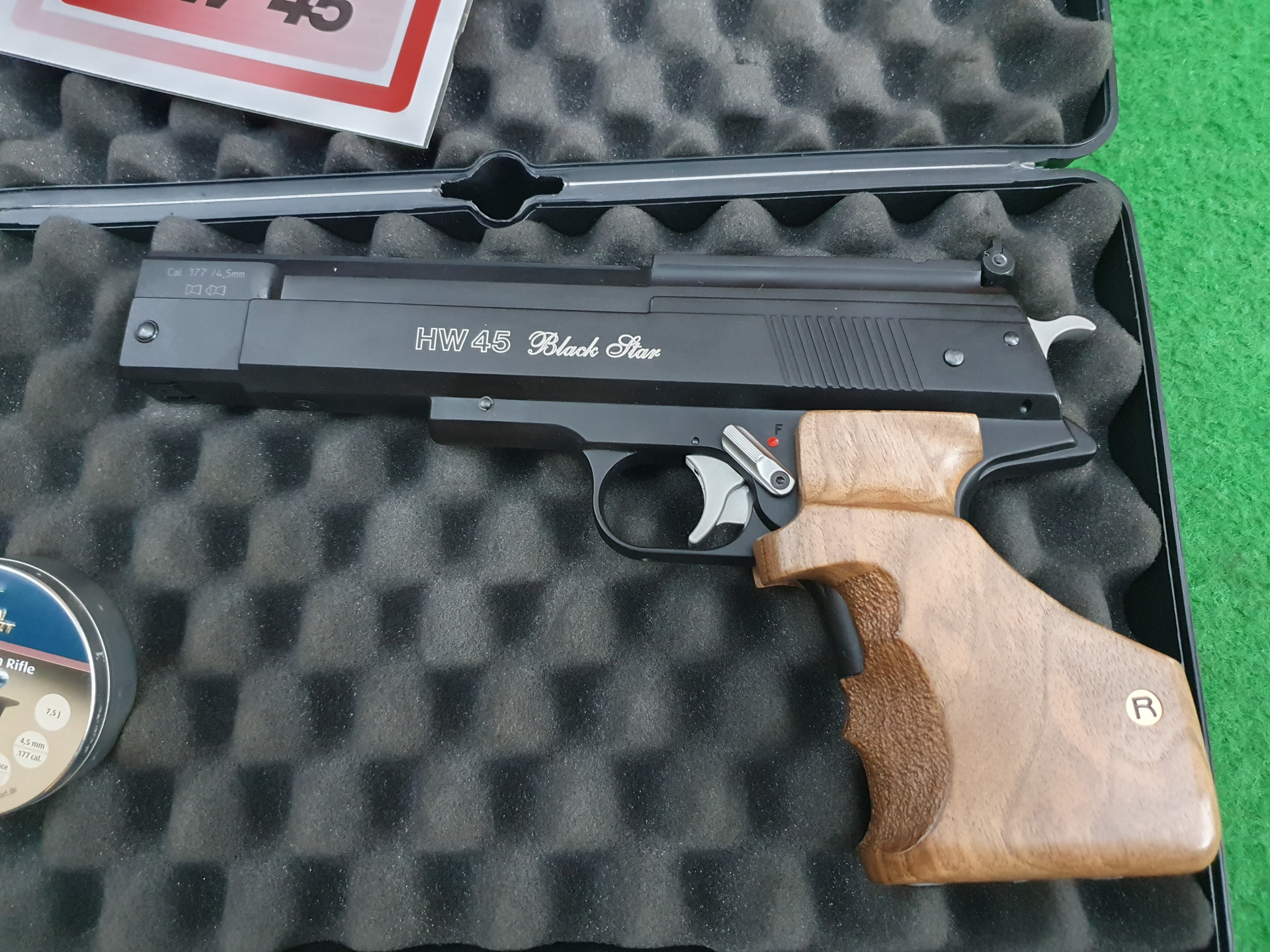 Weihrauch HW45 mit Rink Griff und 5,5mm Wechsellauf – Bild 3