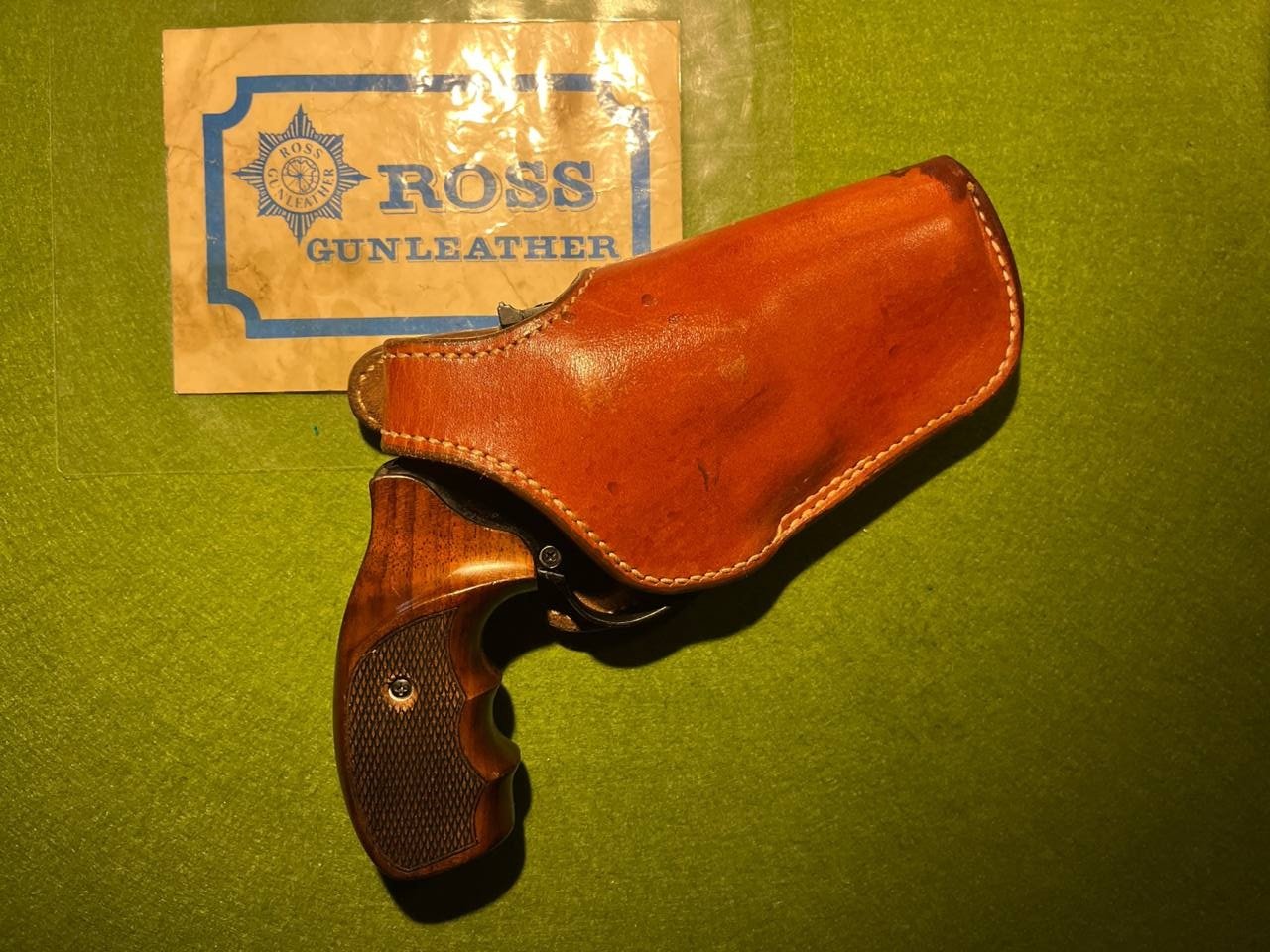 ROSS CROSSDRAW GÜRTEL REVOLVERHOLSTER S&W K/L COLT BAUÄHNLICHE 2,5-3,0" – Bild 1