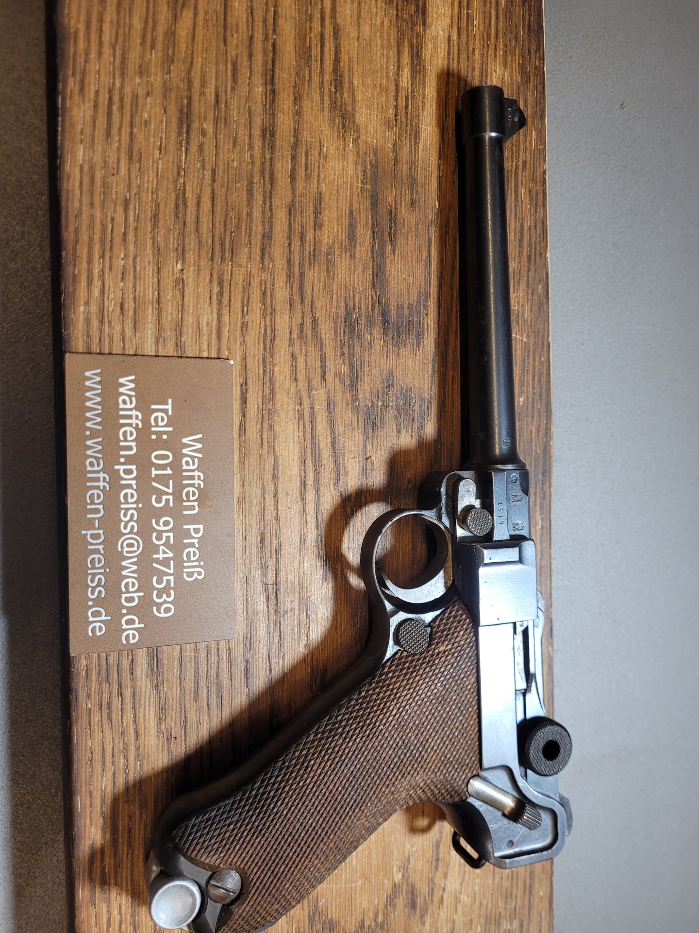 Mauser 08 Pistole 1917 – billede 2