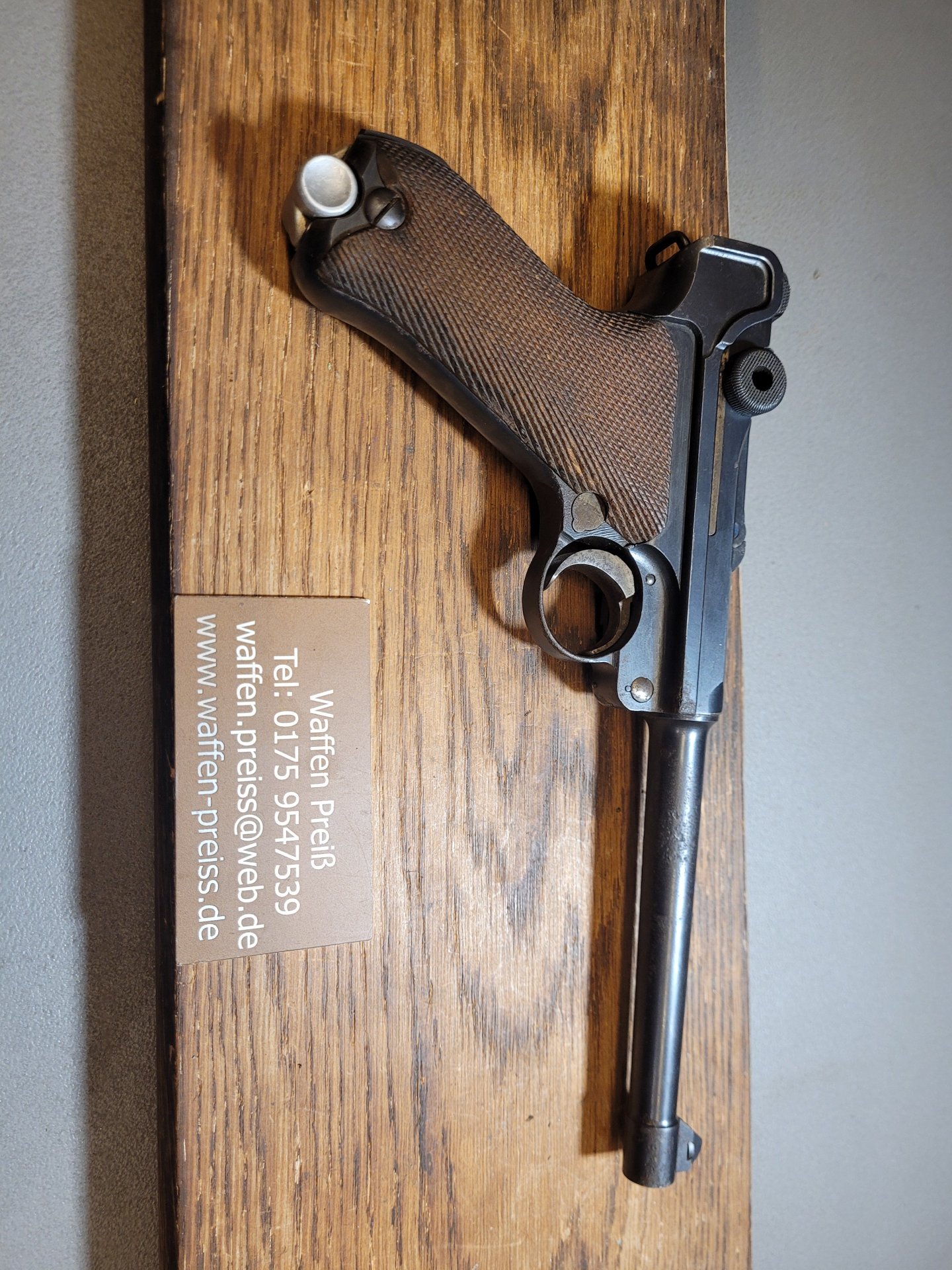 Mauser 08 Pistole 1917 – billede 1