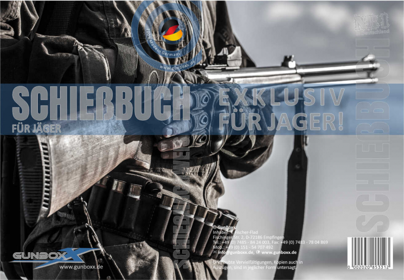Schießnachweis / Schießbuch Jäger - XXL Version – Bild 1