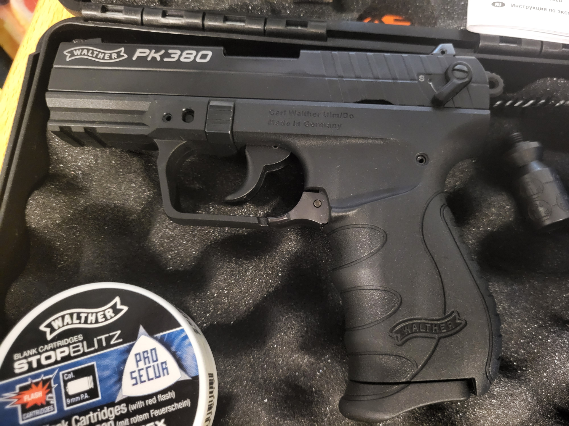 Walther PK380 stahlverschluss mit Zubehör – Bild 3