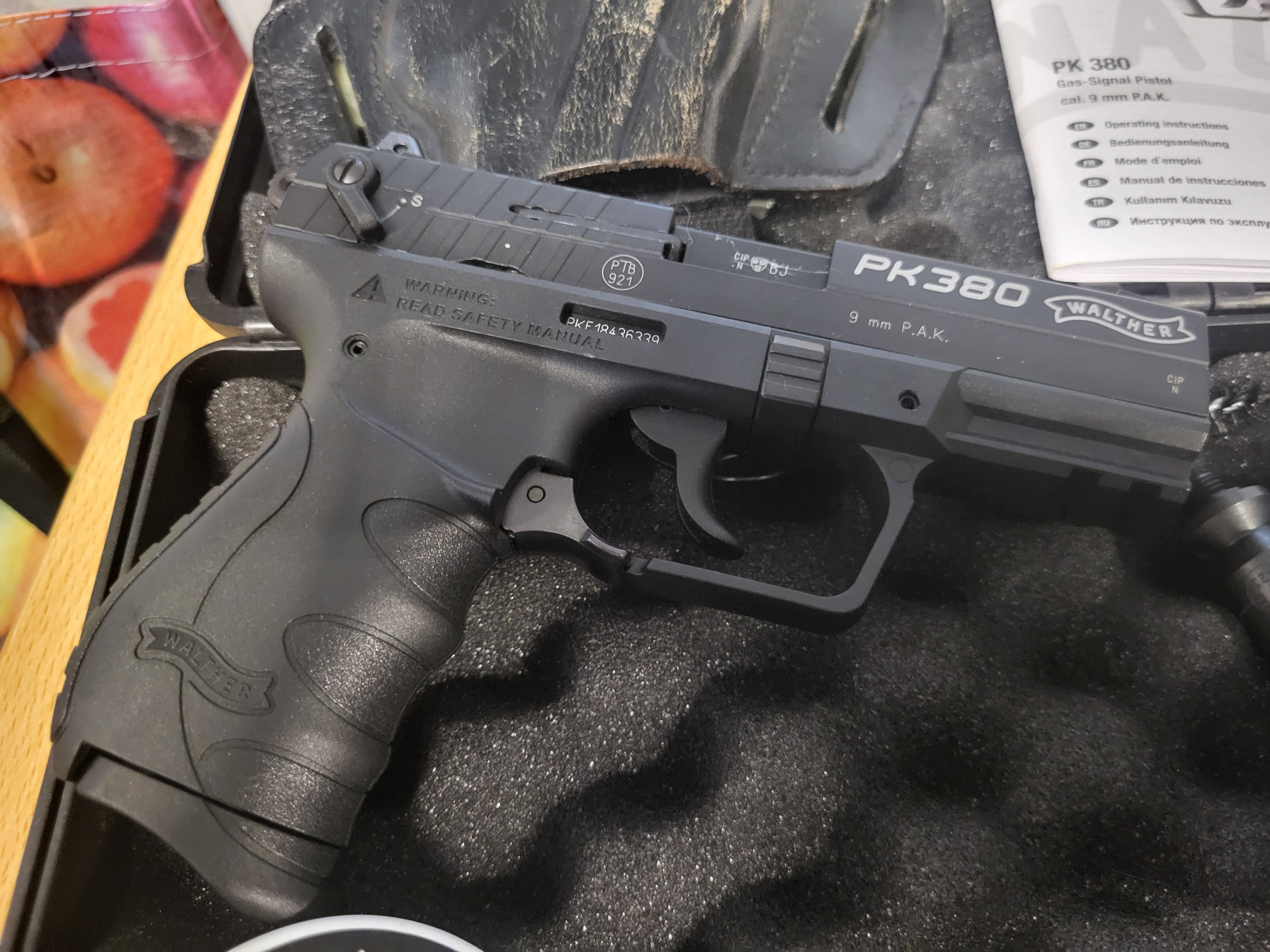 Walther PK380 stahlverschluss mit Zubehör – Bild 2