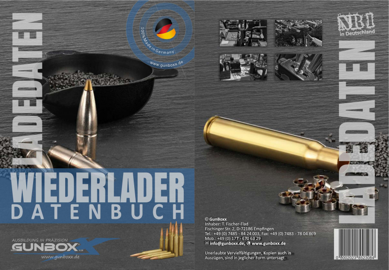 Datenbuch für Wiederlader / Munitionsladungen – Bild 1