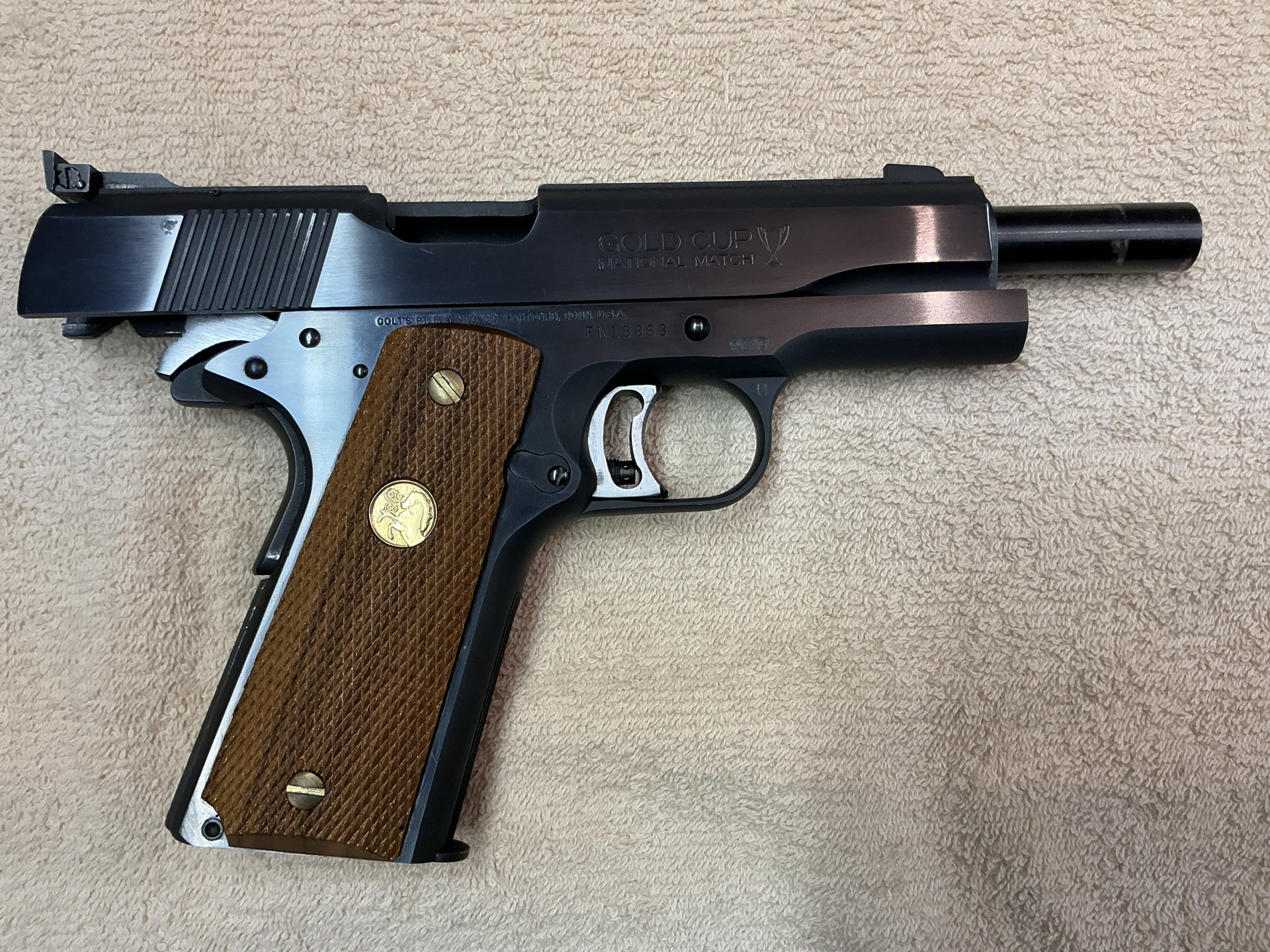 Colt GOLD CUP National Match .45 ACP Series‘80 MK IV – Bild 2