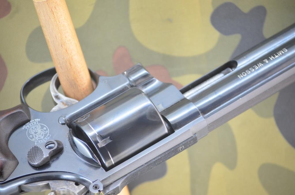 Dirty-Harry-Revolver Matchwaffe Sportrevolver Smith & Wesson 29-5 Kal. .44 Magnum, 6 Zoll, Bj. 1990 – Bild 4