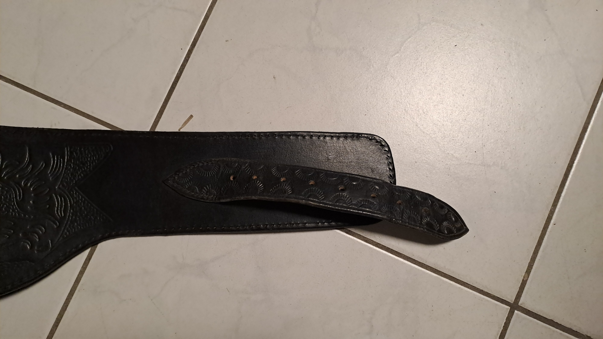 Westernholster Gürtelholster Schwarz – Bild 4