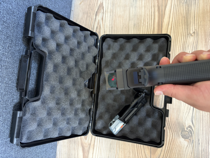 T4E GLOCK 17 Gen5 RAM-Waffe Cal. .43 – Schwarz mit Zubehör – Bild 3