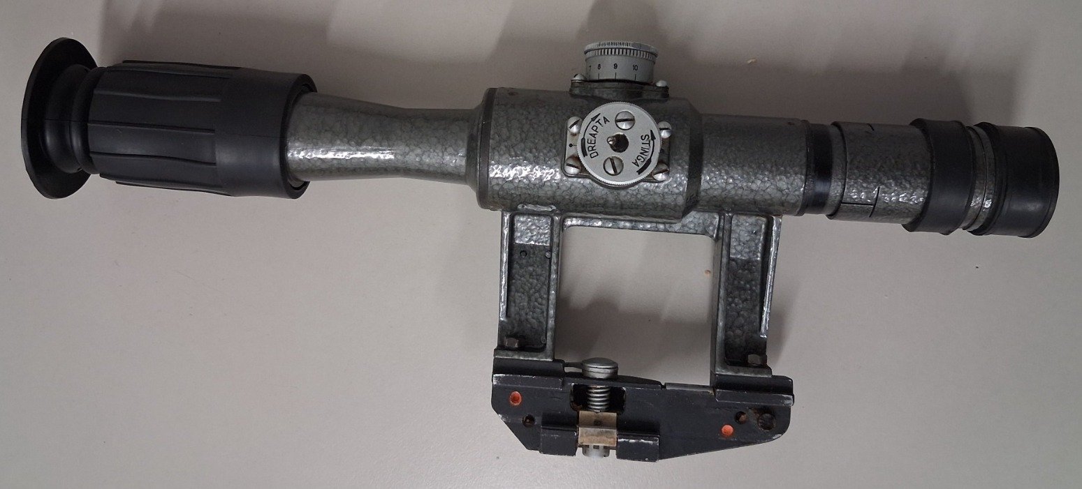 rumänisches LPS 4×6° TIP2 Militär-Zielfernrohr (Dragunov-Standard) – Bild 2