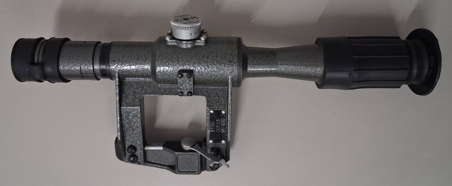 rumänisches LPS 4×6° TIP2 Militär-Zielfernrohr (Dragunov-Standard) – Bild 1